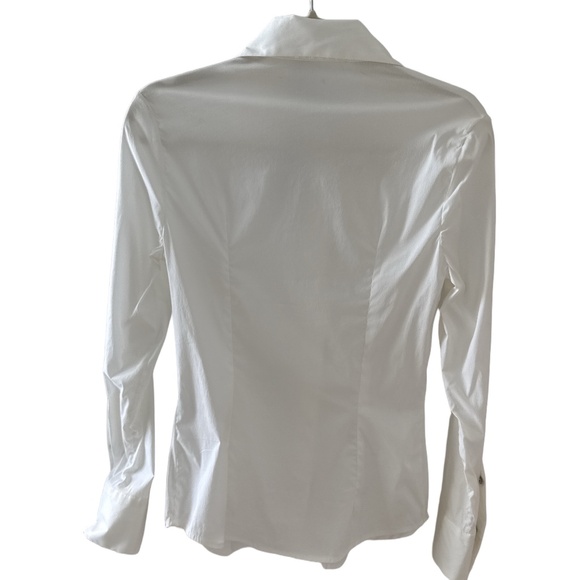 FLAVIO CASTELLANI BLOUSE SIZE 42 ITALIAN DESIGNER - Picture 3 of 10